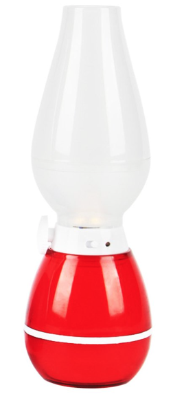 Lampa LED model Retro YZ 2018 cu senzor tactil care imita flacara gaz